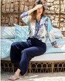 Camicia seta/cotone fantasia Pahiesa