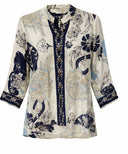 Camicia seta/cotone fantasia Pahiesa