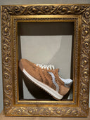 Sneakers in pelle cuoio traforate Edouard Marcel
