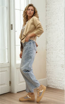 Jeans barrel La Mode Illustrée elasticizzati