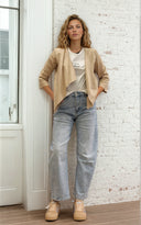 Jeans barrel La Mode Illustrée elasticizzati