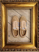 Sneakers Edouard Marcel in pelle cuoio con fondo platform