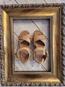 Sandalo clog in pelle scamosciata Patricia Castanà