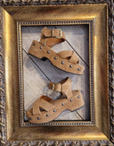 Sandalo clog in pelle scamosciata Patricia Castanà