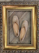 Ballerina Edouard Marcel in pelle scamosciata beige