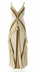 Abito stile boho in cotone Pahiesa