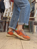 Sneakers Satorisan Chacrona Linen Rhubarb