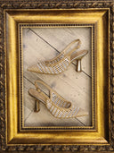 Slingback intrecciate burro La Mode Illustrée