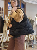 Borsa Edouard Marcel in tessuto intrecciato
