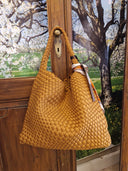 Borsa Edouard Marcel in tessuto intrecciato