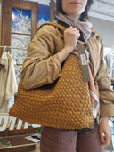 Borsa Edouard Marcel in tessuto intrecciato
