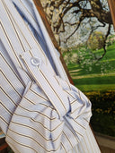 Camicia over a righe Edouard Marcel