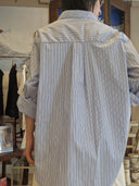 Camicia over a righe Edouard Marcel