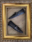Ballerina traforata in pelle nera Edouard Marcel