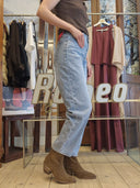 Jeans barrel elasticizzato La Mode Illustrée