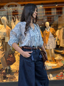 Denim palazzo-barrel Tensione In
