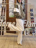 Pantalone palazzo panna Motel