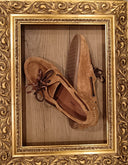 Mocassino barca in pelle scamosciata Edouard Marcel