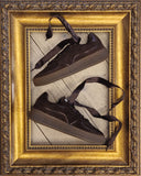 Sneakers platform in pelle marrone Edouard Marcel
