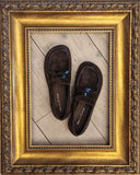 Mocassino in pelle marrone Castanà