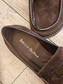 Mocassino in pelle marrone Castanà