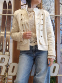 Giacca uniforme panna