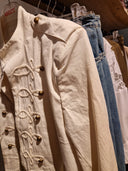 Giacca uniforme panna