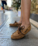 Mocassino barca in pelle scamosciata Edouard Marcel