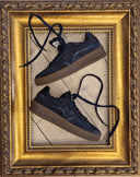 Sneakers platform in pelle blu Edouard Marcel